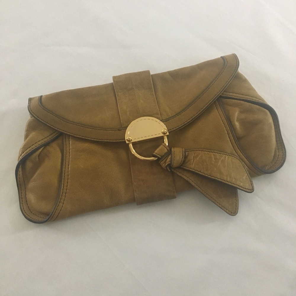 Steve Madden Leather Clutch